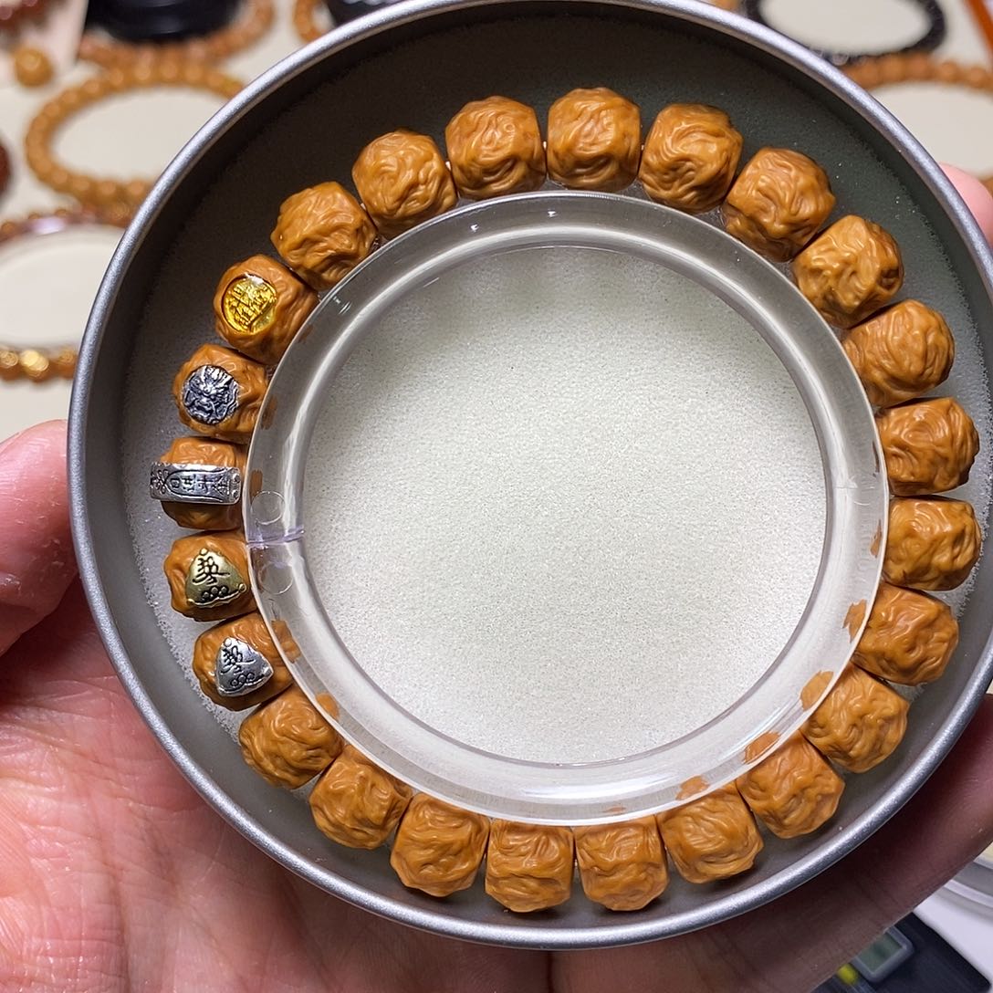 猴头核桃手串全品五标款龙蛇之变 尺寸10左右 馒头料