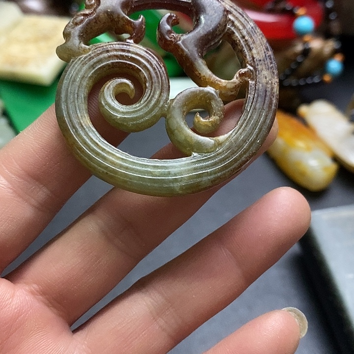 白玉菩提吊坠挂件