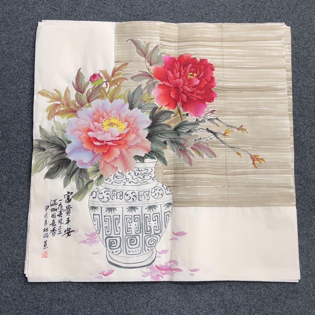 国画手绘画作品和绘画