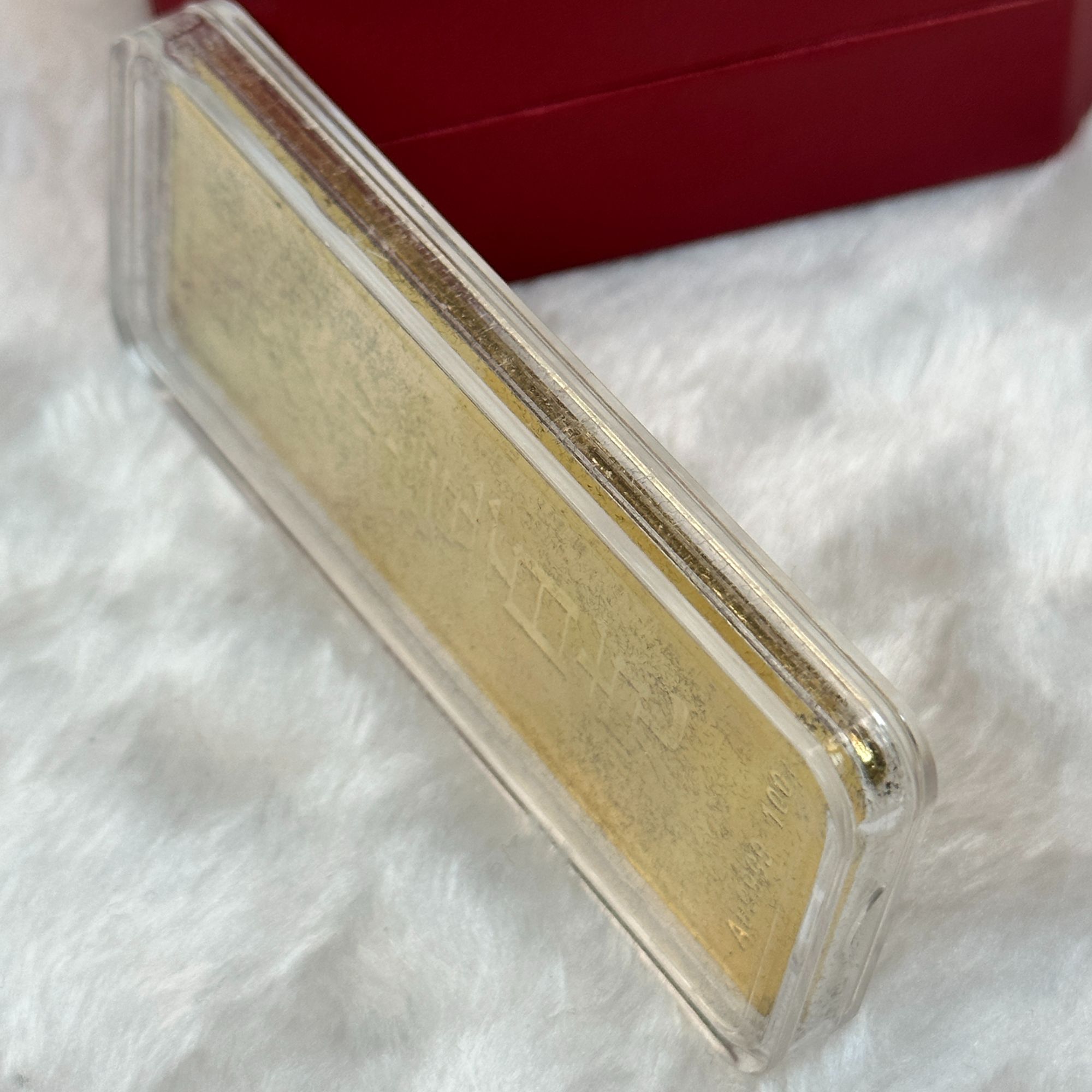 合金婚庆饰品 【宠粉福利】HT轻奢精美精品纪念砖 黄条