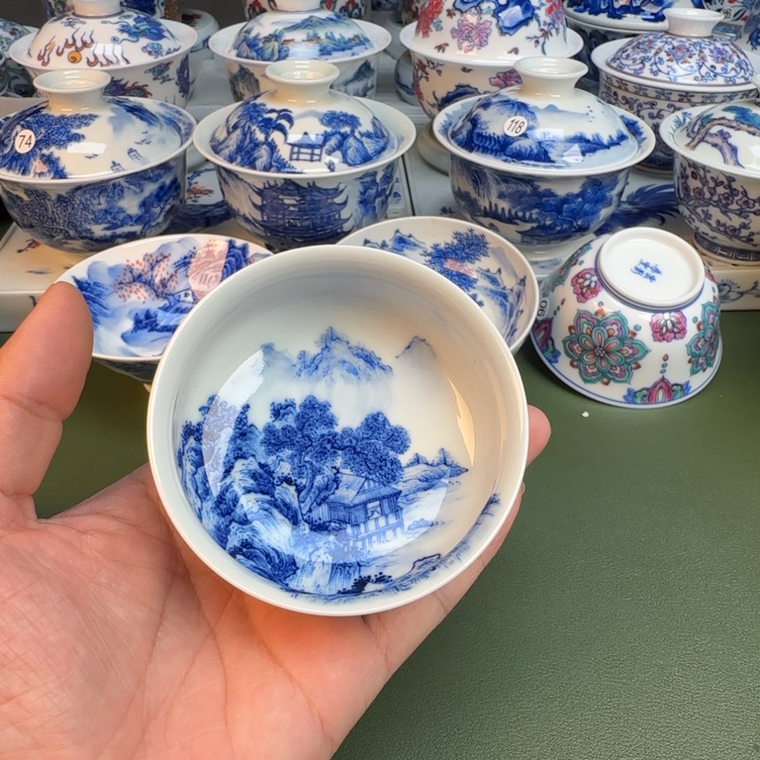 纯手工纯手绘茶具98