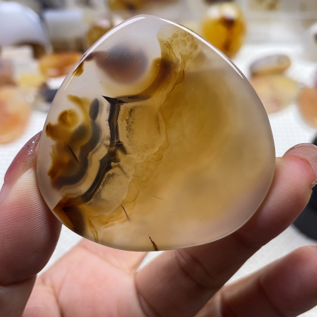 玛瑙/玉髓未镶嵌颈饰