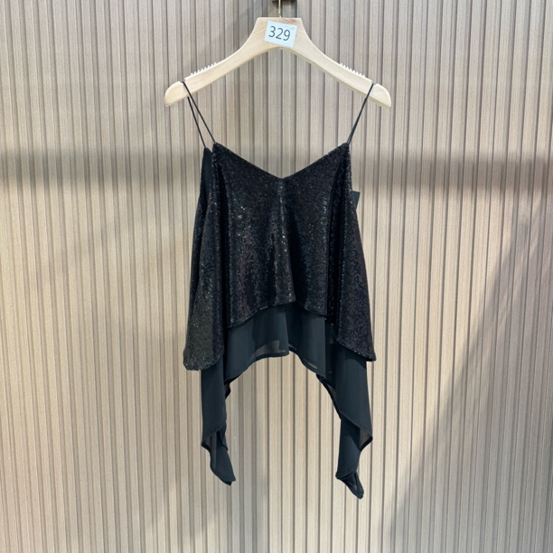 2165 时尚亮片背心