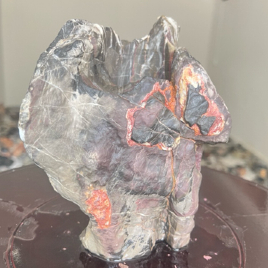 灵璧石小叶簕竹花盆鱼缸流水盆烟灰缸种多肉兰花黄荆黄杨菖蒲文竹