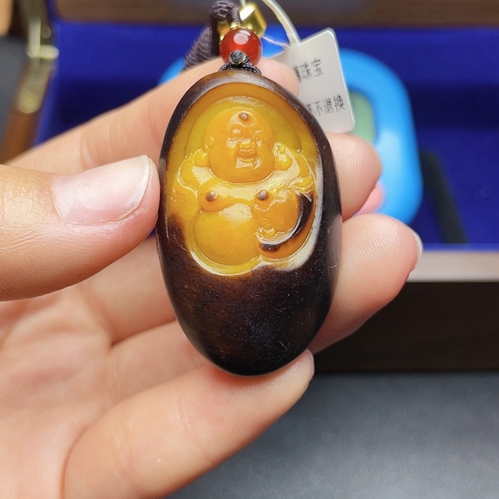 和田玉挂件未镶嵌刘*一T