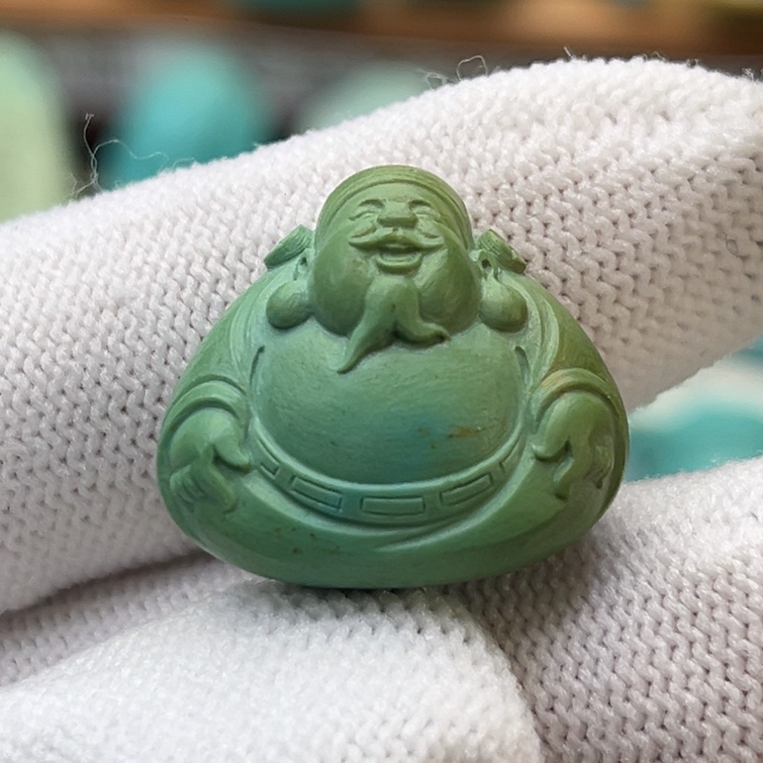 绿松石未镶嵌珠宝奇石财财