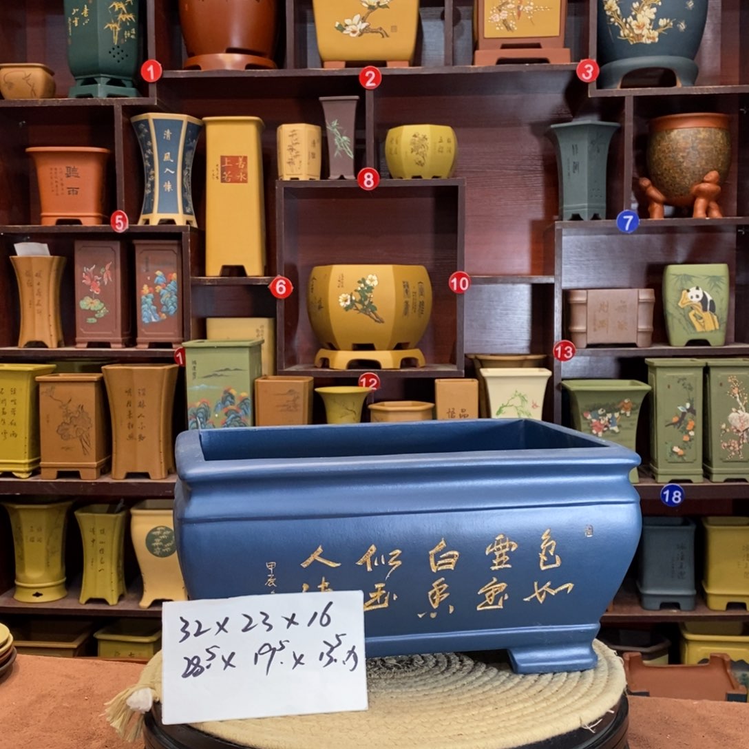 紫砂花盆紫砂艺术