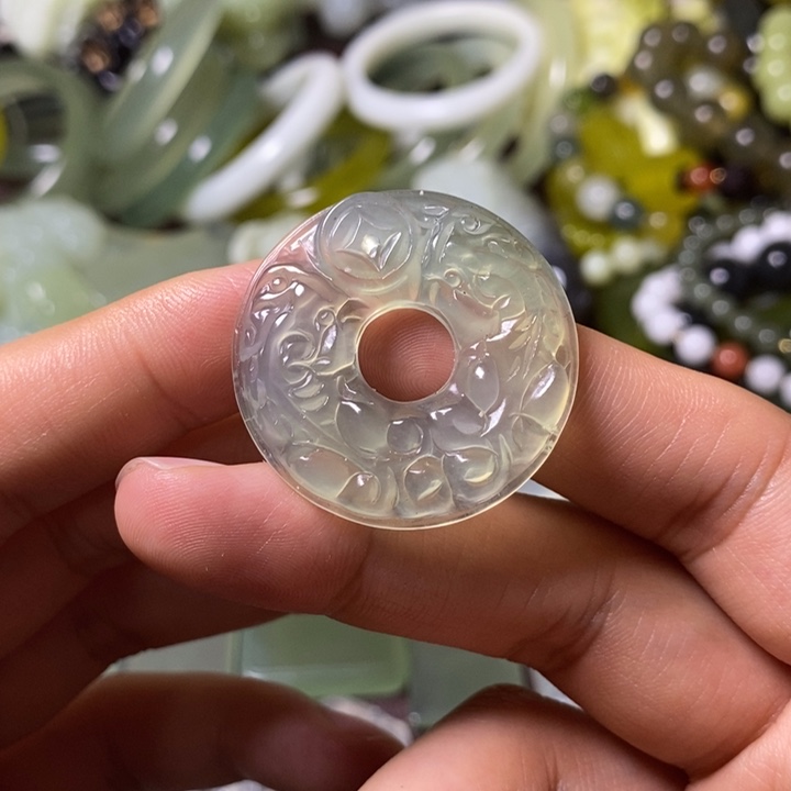 岫玉岫玉挂件 未镶嵌