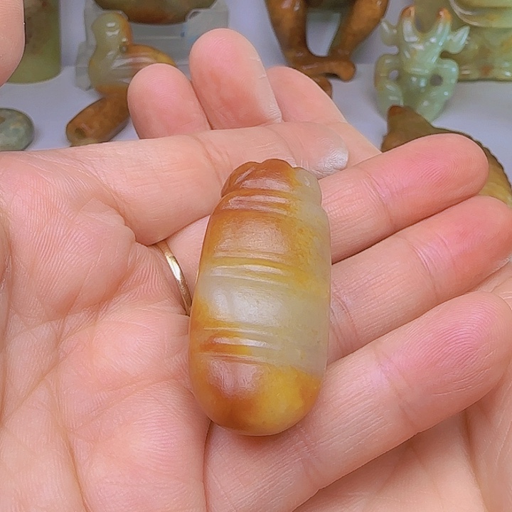 和田玉吊坠(不含链)未镶嵌