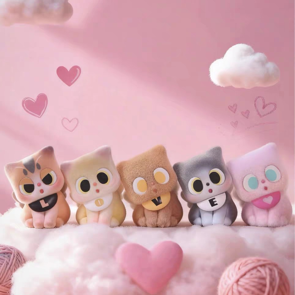 【拆盒】咪的名字系列迷你萌粒盲盒可爱摆件礼物