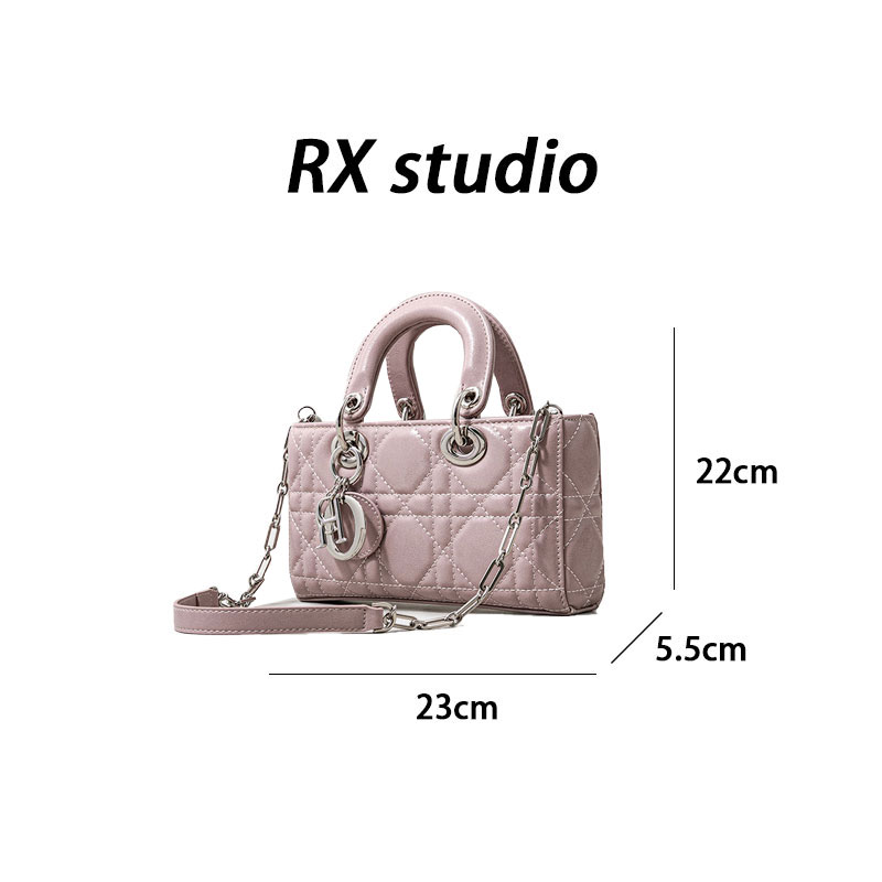 【南沙瑞熙】SK-82317-1-樱花粉RAIN.CUN轻奢小众时尚女士包