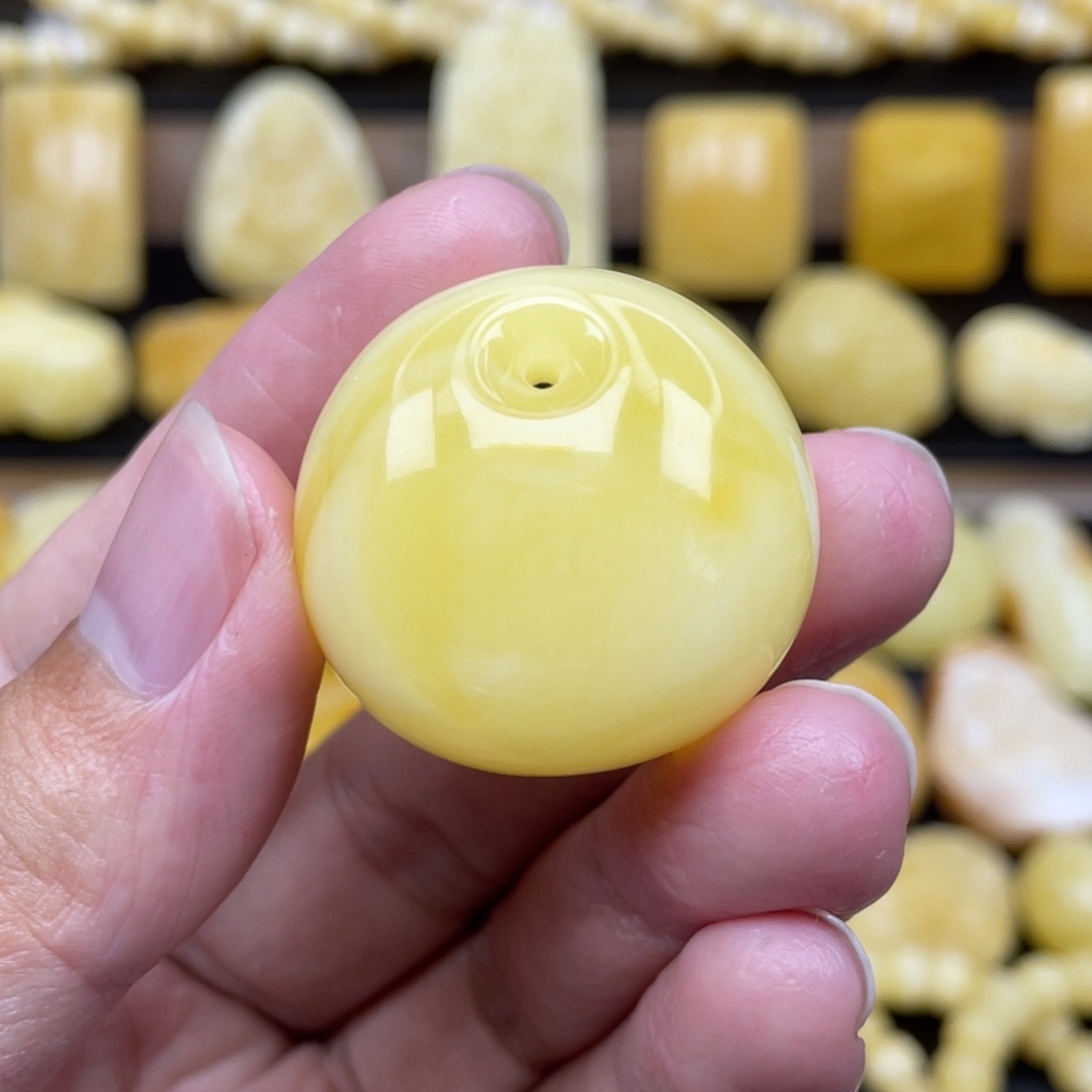 琥珀未镶嵌裸石琥珀蜜蜡