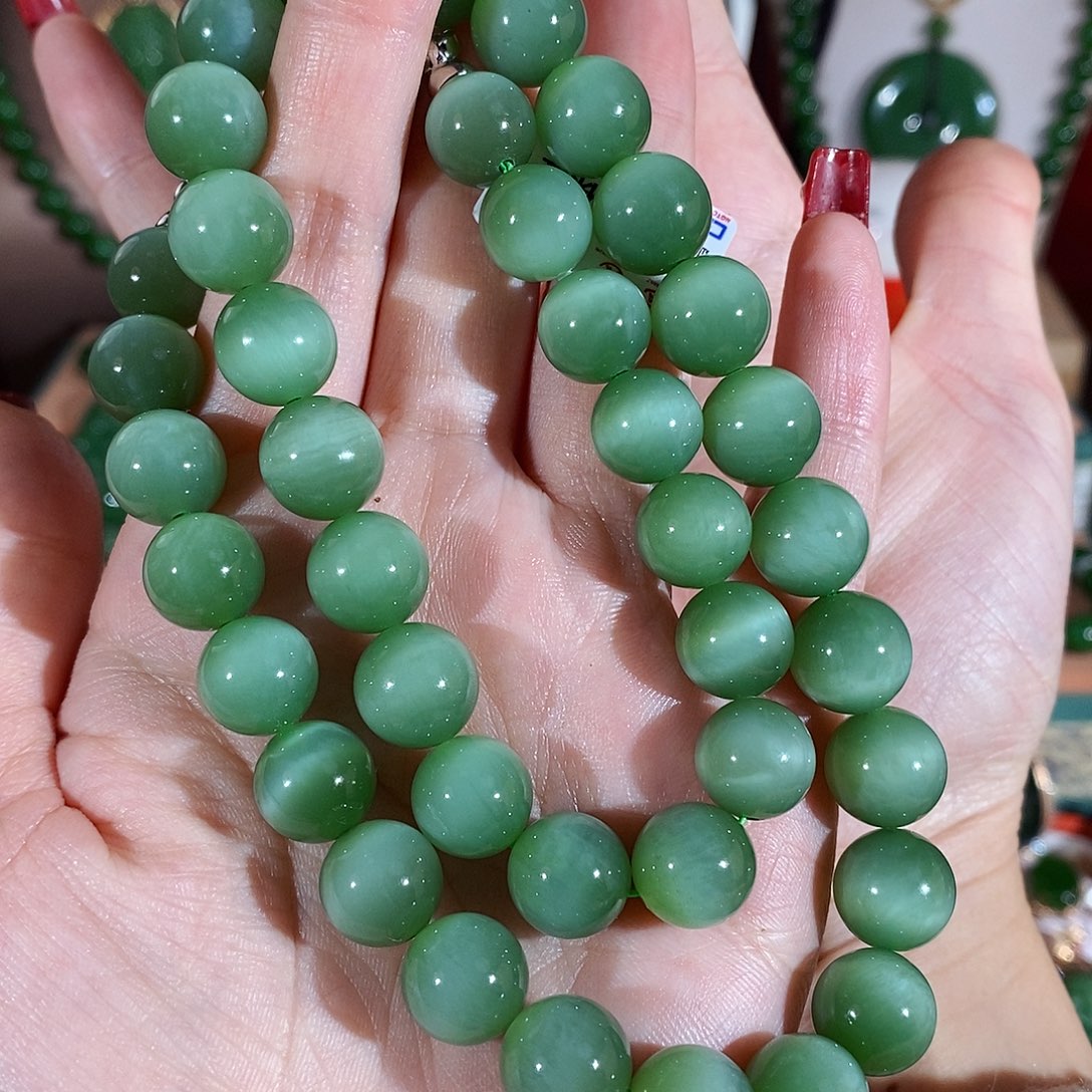 和田玉（碧玉）珠宝首饰未镶嵌