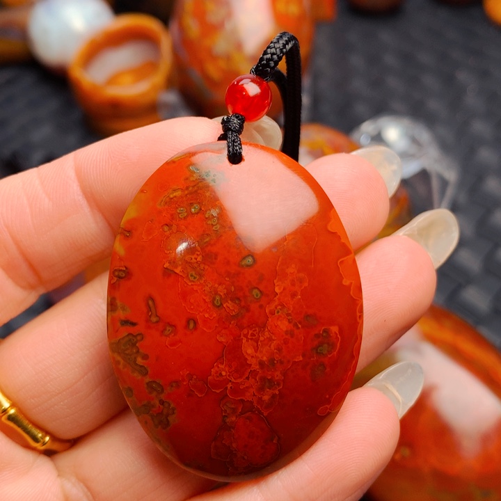 玛瑙/玉髓颈饰未镶嵌迷*