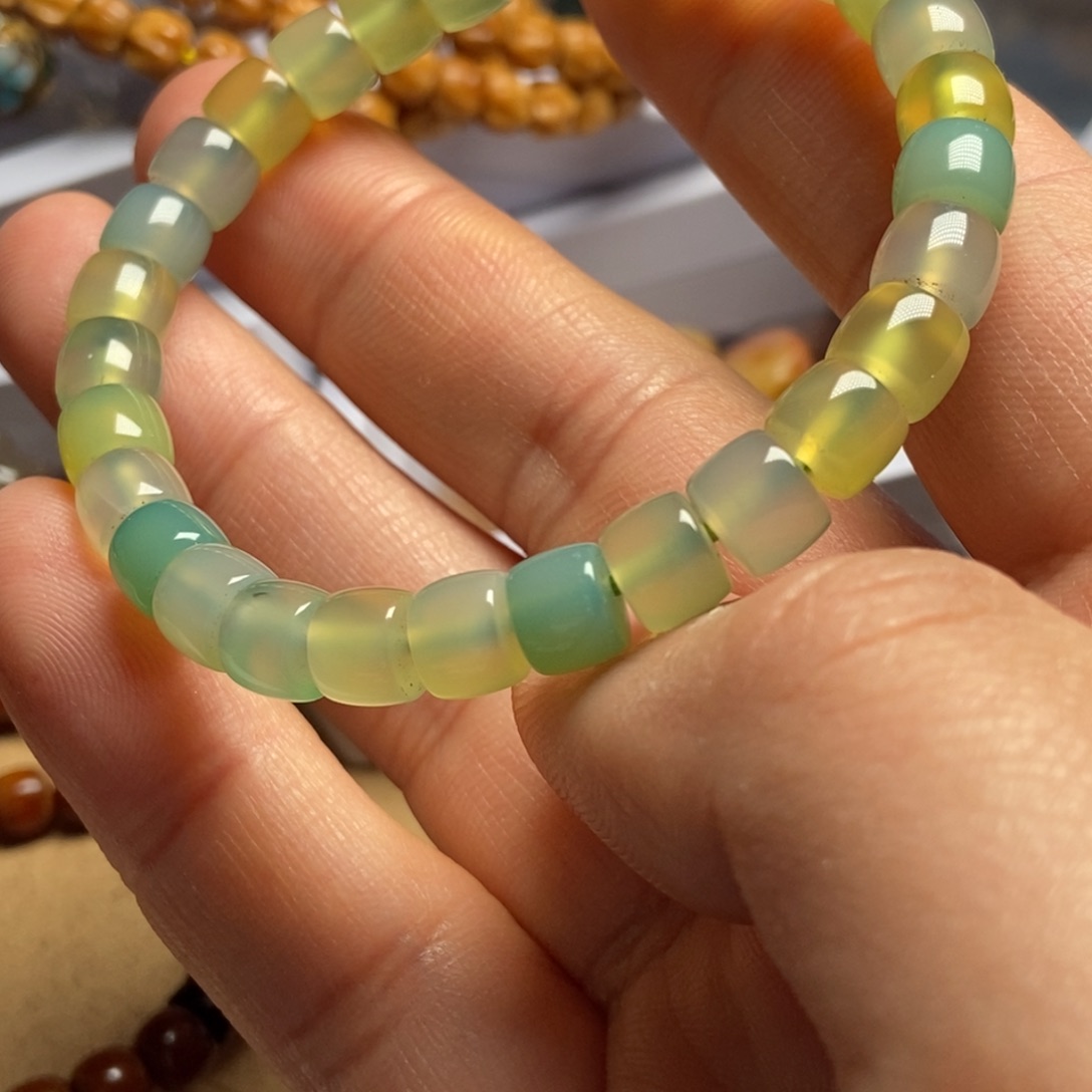 玛瑙/玉髓未镶嵌手链