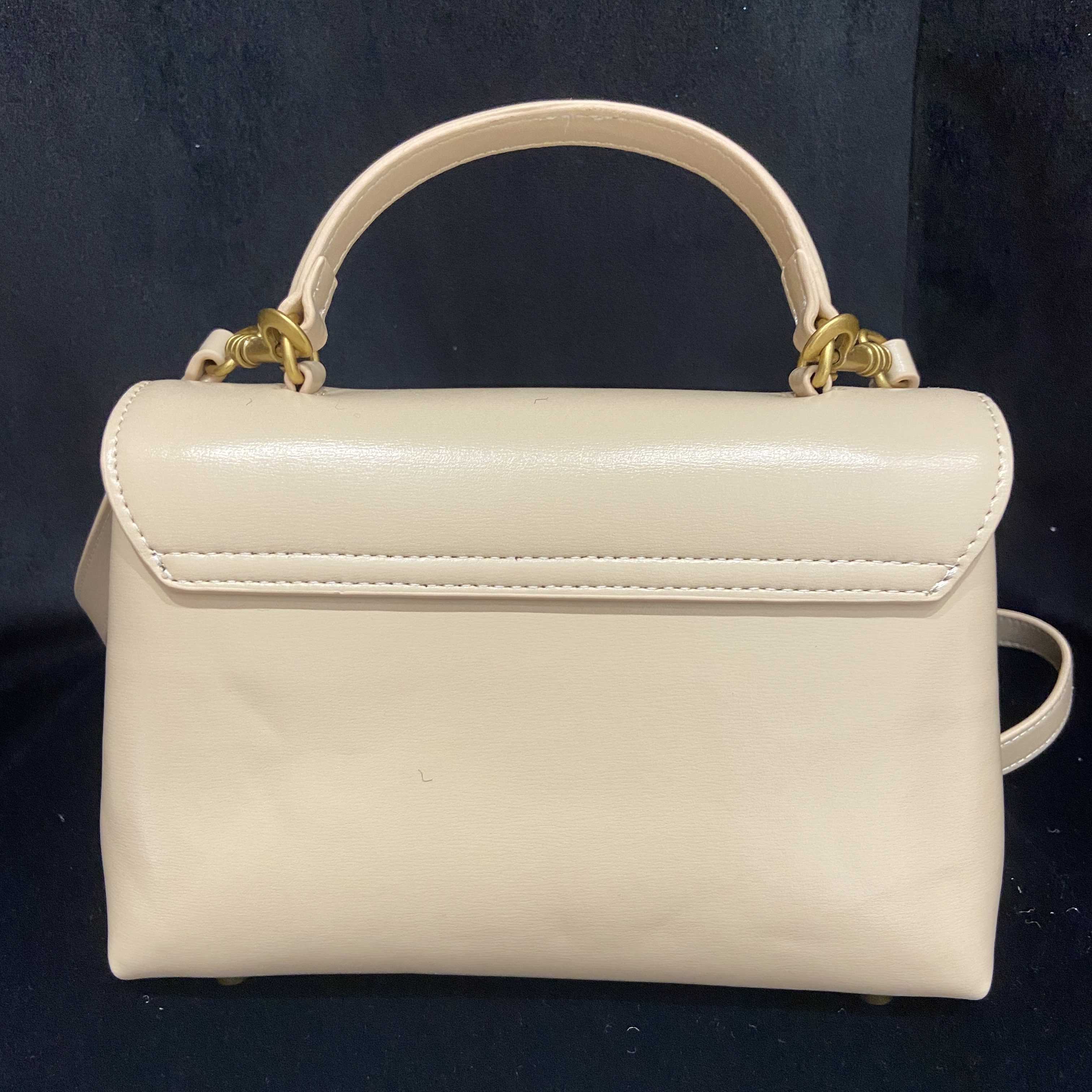 COCO DICV2025新款高端定制时尚女包 k手提 奶白色80290