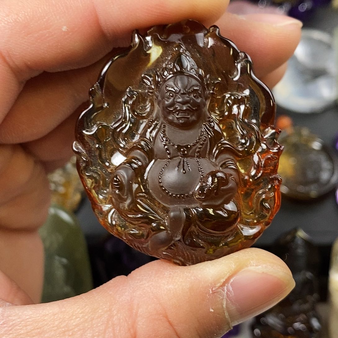 水晶天然水晶吊坠未镶嵌C****n