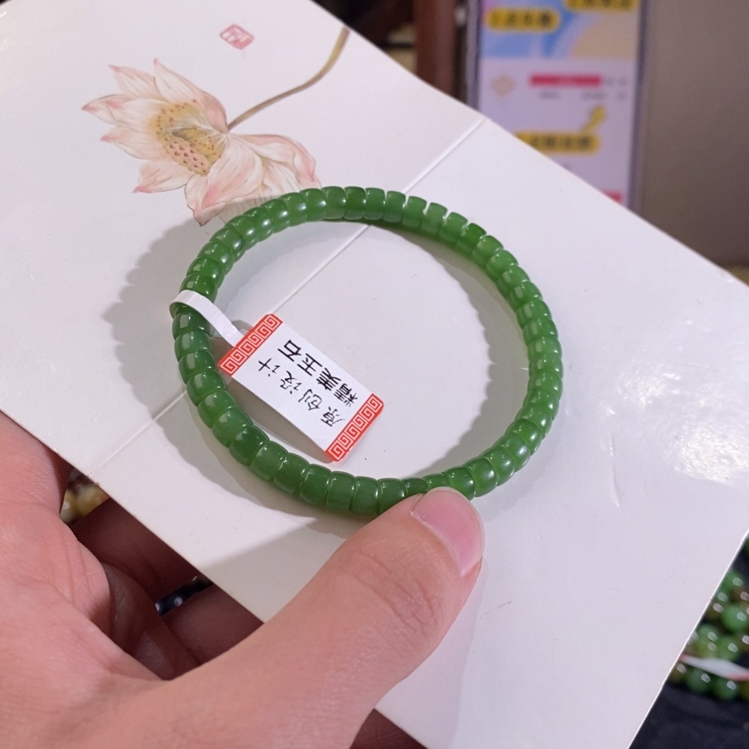 和田玉手链未镶嵌