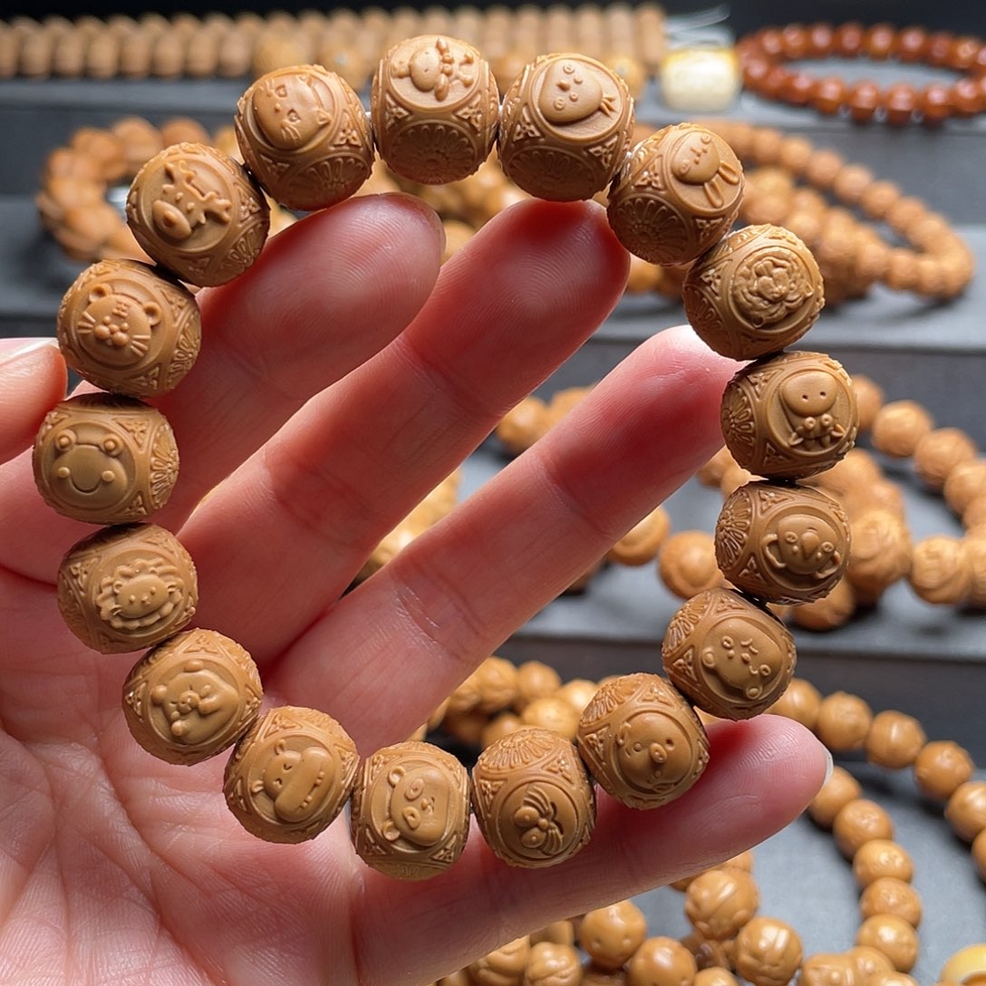 猴头核桃吊坠动物乐园