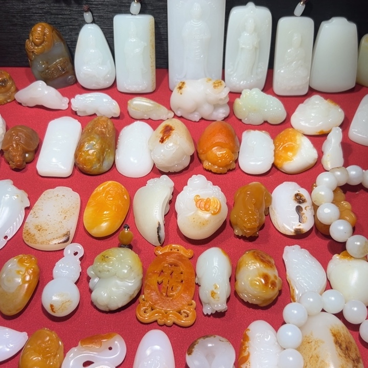 和田玉挂件未镶嵌