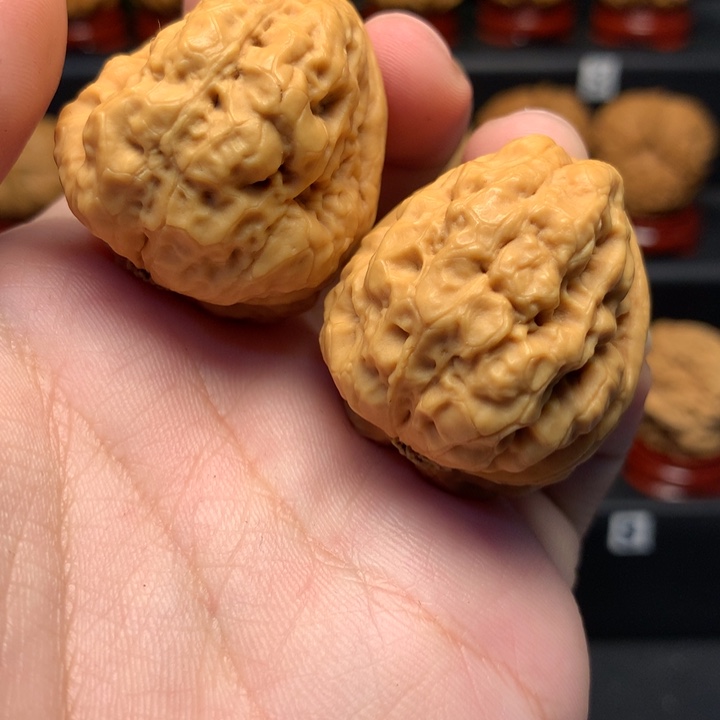 文玩核桃把件箭头蛙35尺寸