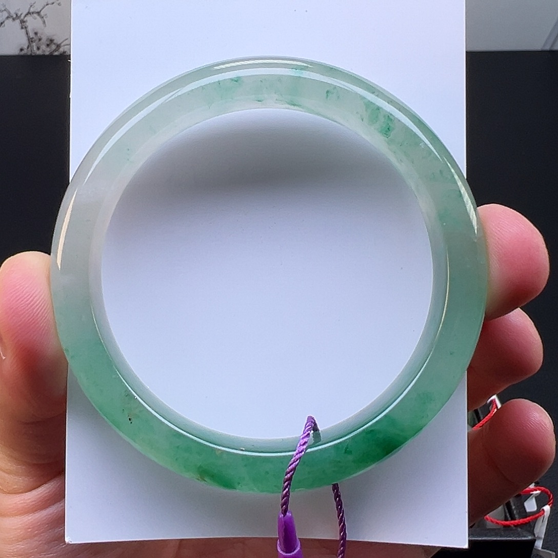 未镶嵌手镯石英质玉手镯55+