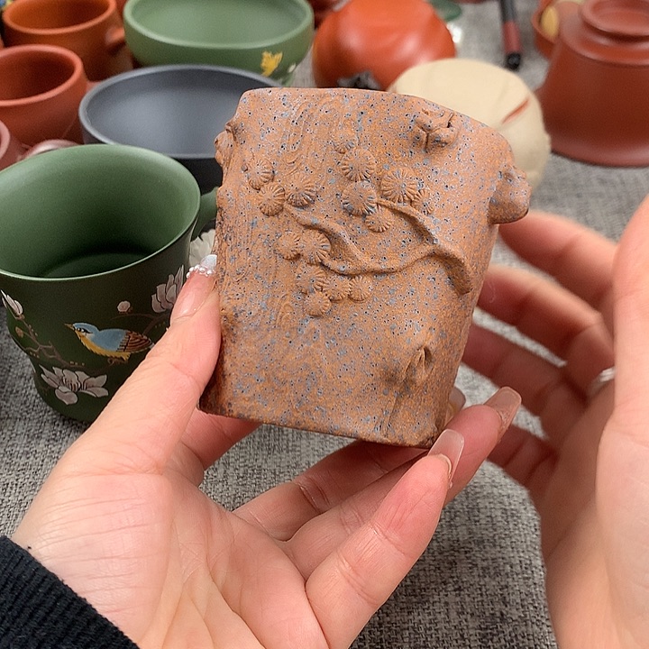 紫砂茶杯高端主人杯