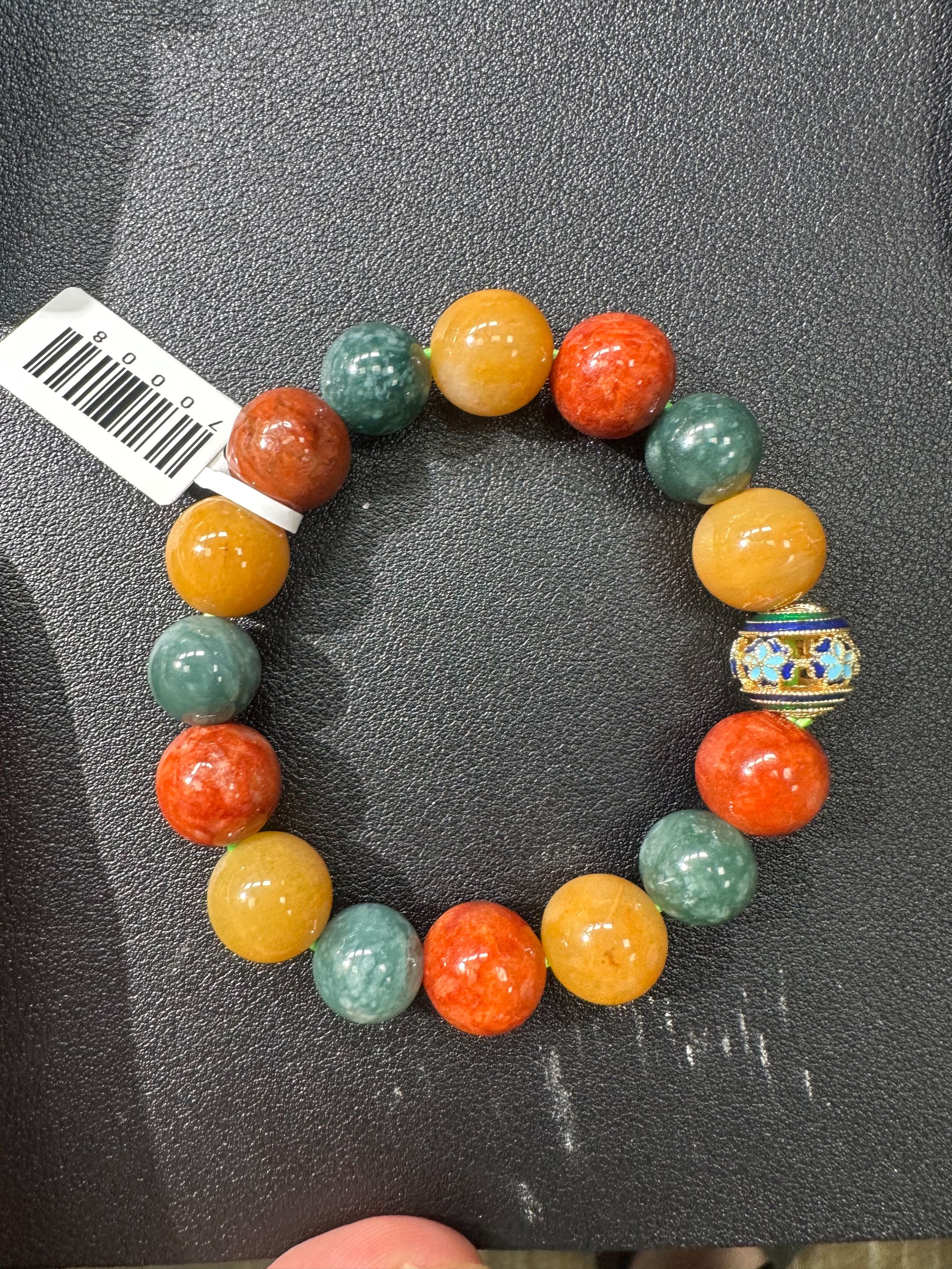 翡翠A货时尚手串GS-70007 （多样性发其一）