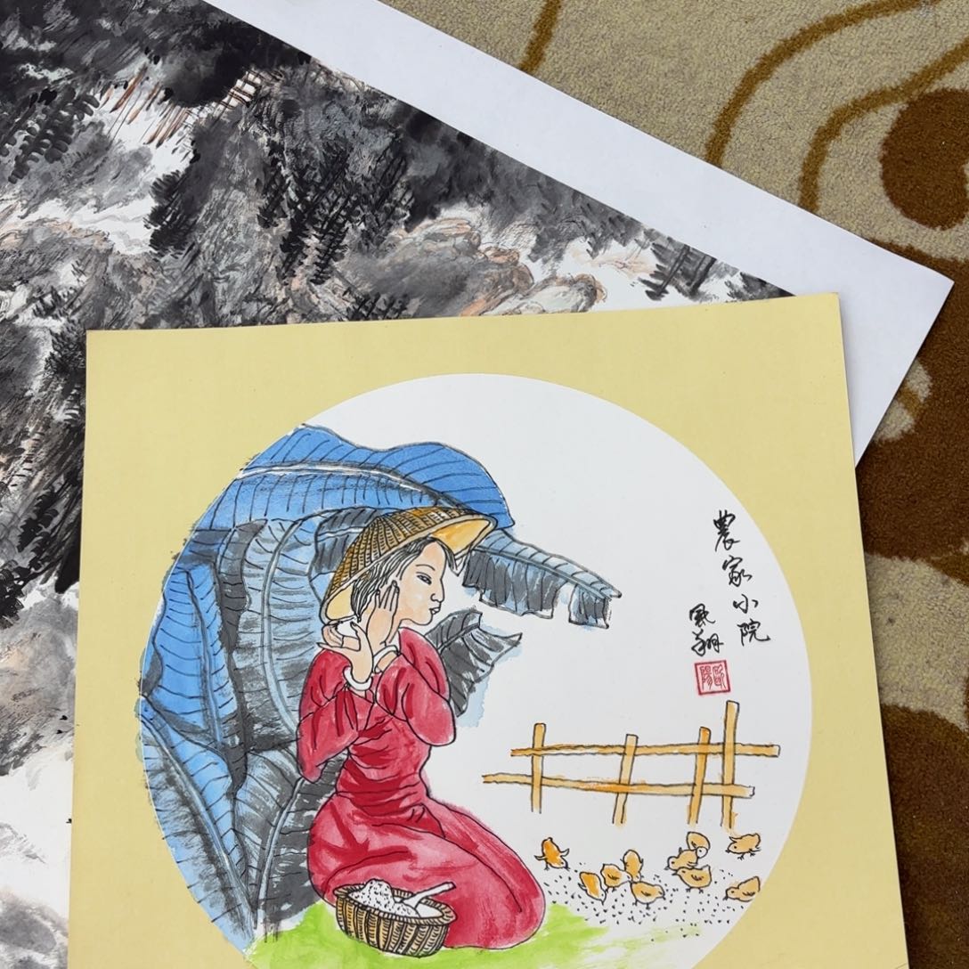 国画欧阳凤翔李欣主播