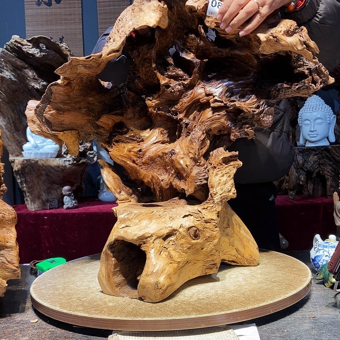 小***界080。红杉随行根艺