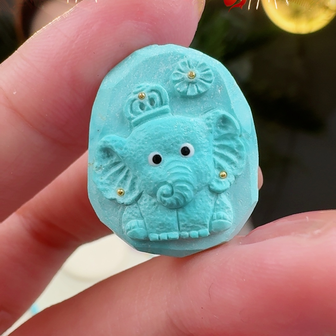 绿松石珠宝奇石未镶嵌