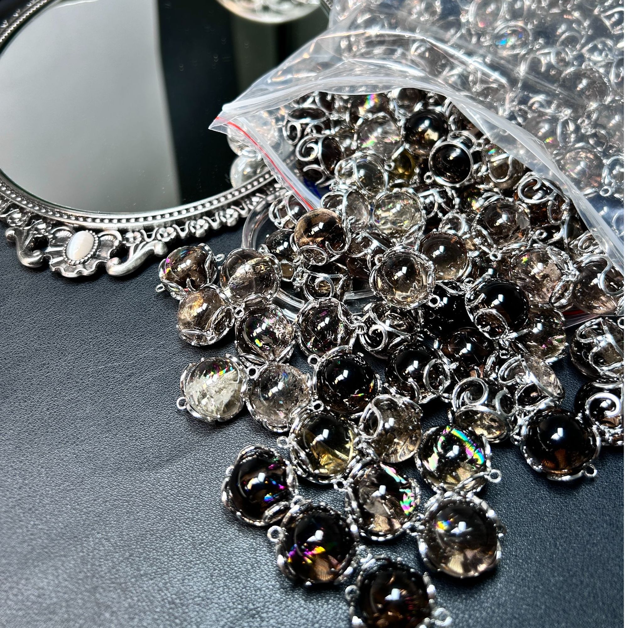 茶阿塞双扣头配件多样性发其一