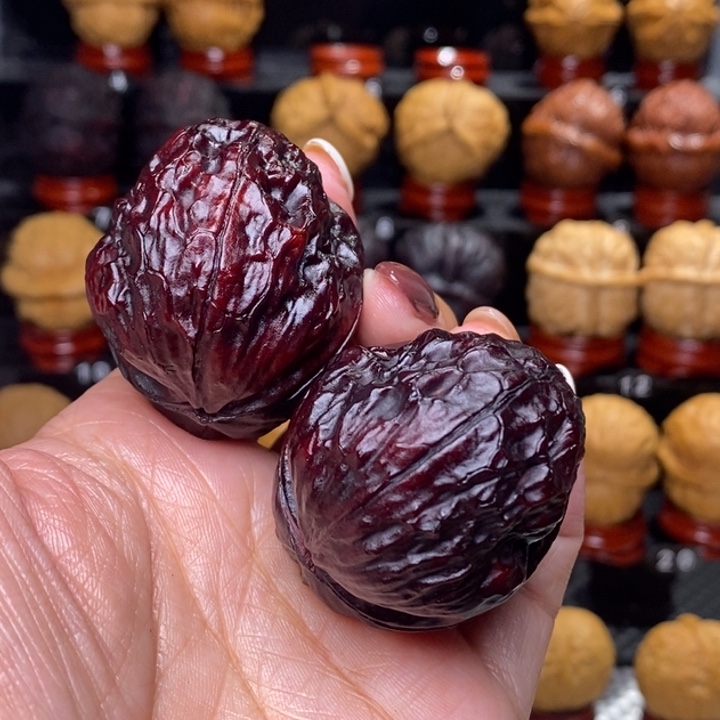 文玩核桃把件玄武金蝉43尺…………65