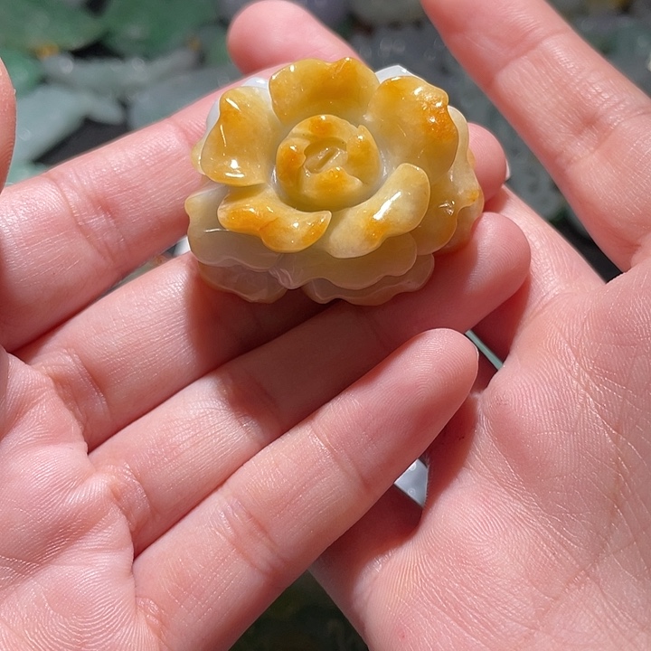 颈饰未镶嵌翡翠天