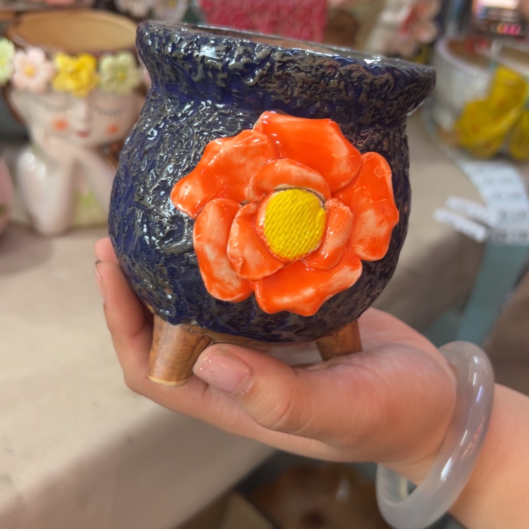 满20米秒退拉黑花盆
