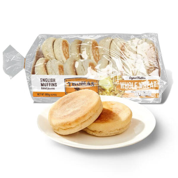 全麦英式麦芬 800g