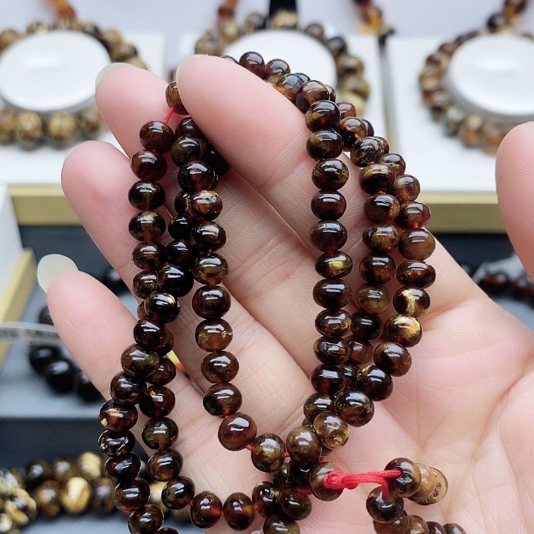 琥珀颈饰未镶嵌琥珀6