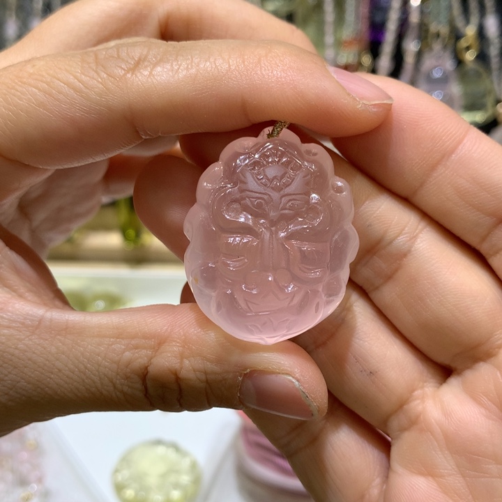 水晶颈饰未镶嵌啊*天然