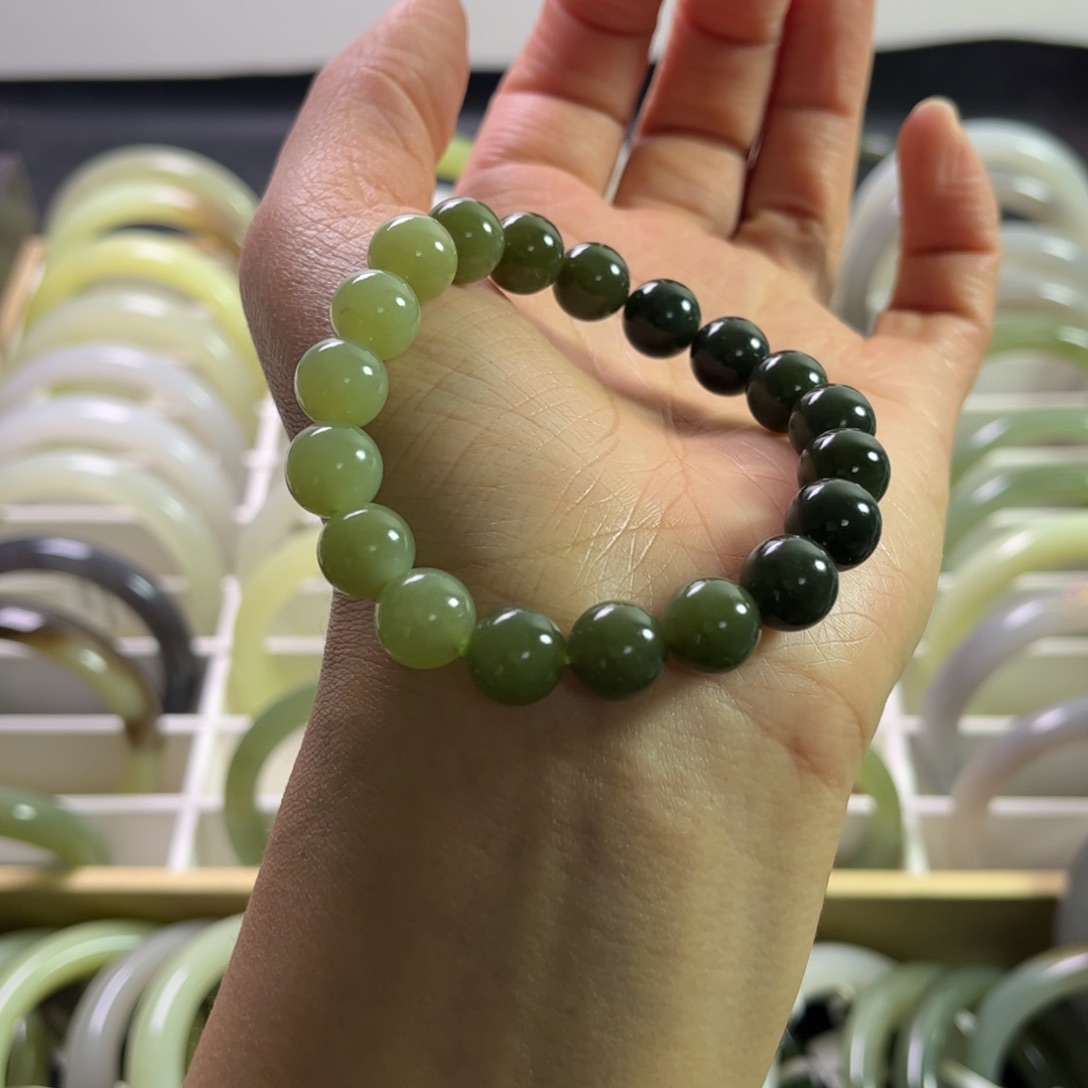 和田玉手链未镶嵌