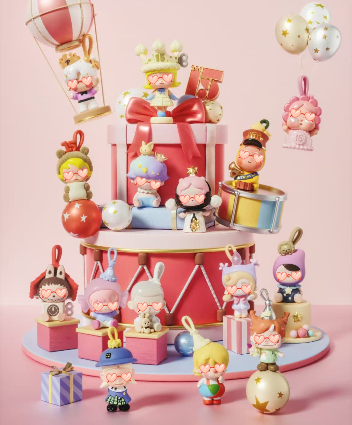 【开播福福】庆祝这一刻萌粒手机挂件包挂生日情人节礼物