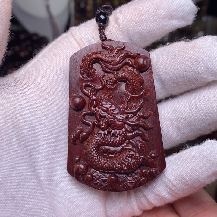 其他小叶紫檀山水龙牌