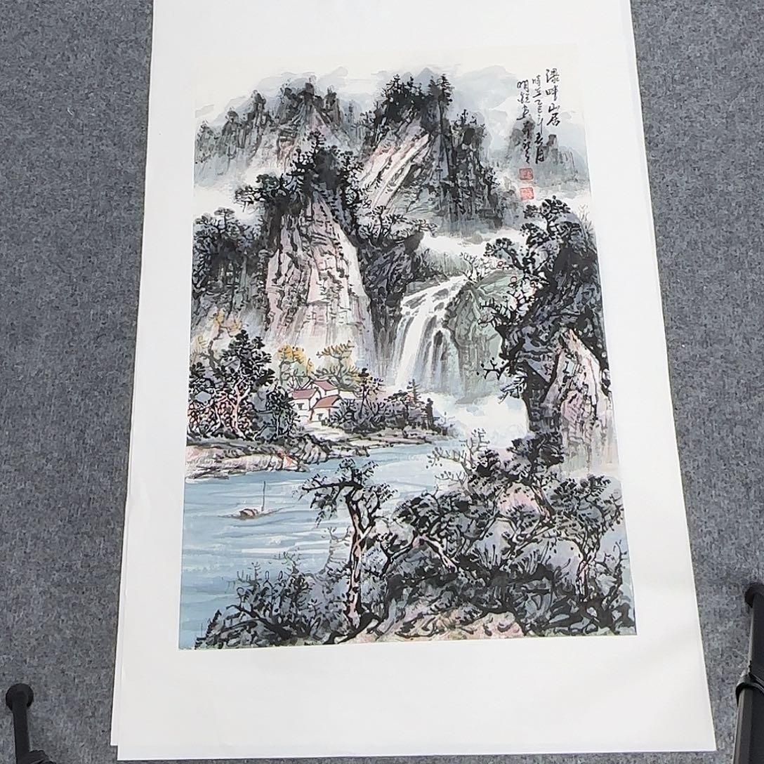 国画68*45纯手绘明锐