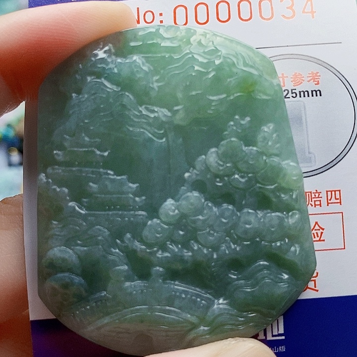 吊坠(不含链)未镶嵌翡翠