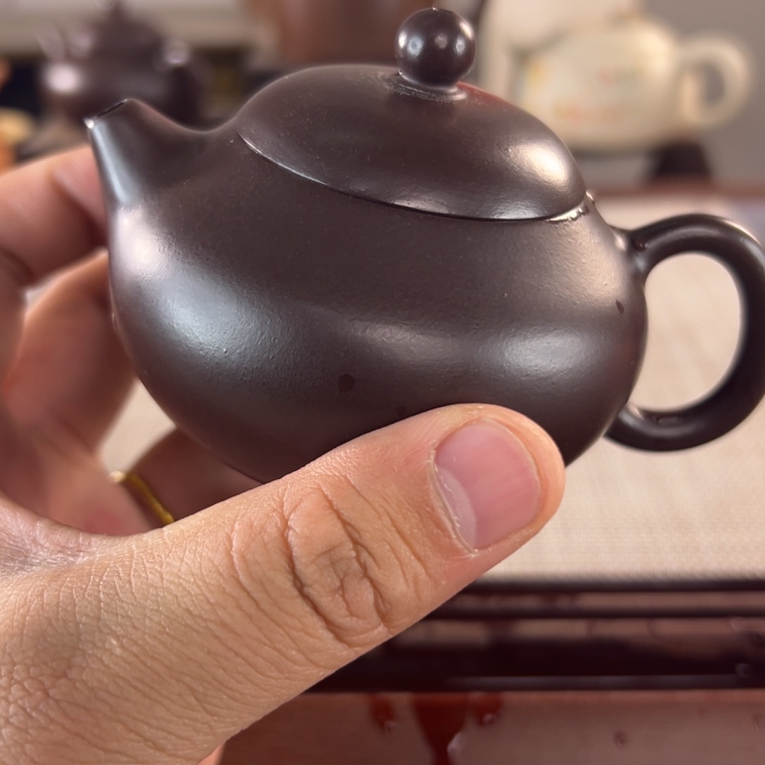 紫砂微瑕茶壶开仓放粮