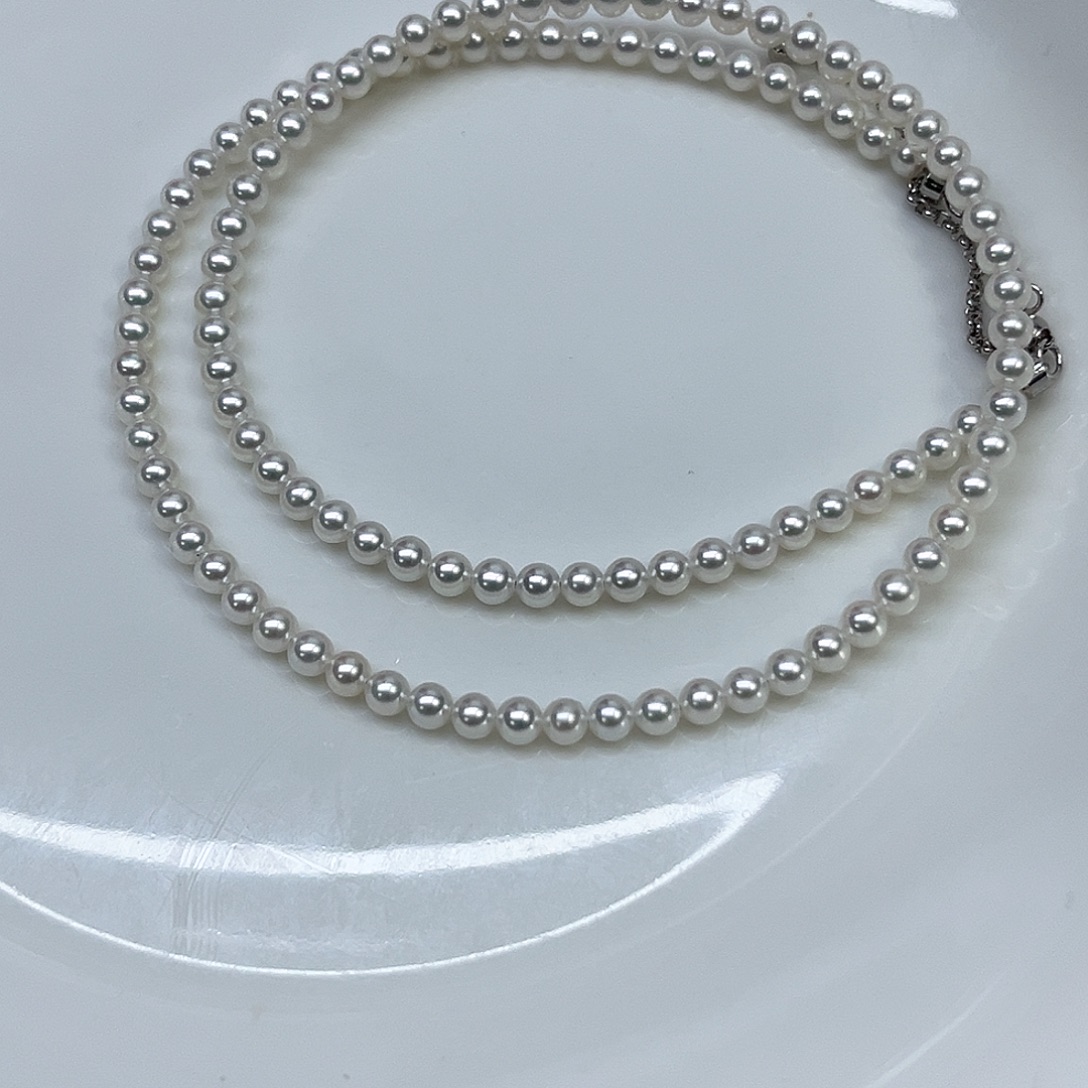 浅***颜银S925镶嵌颈饰淡水珍珠