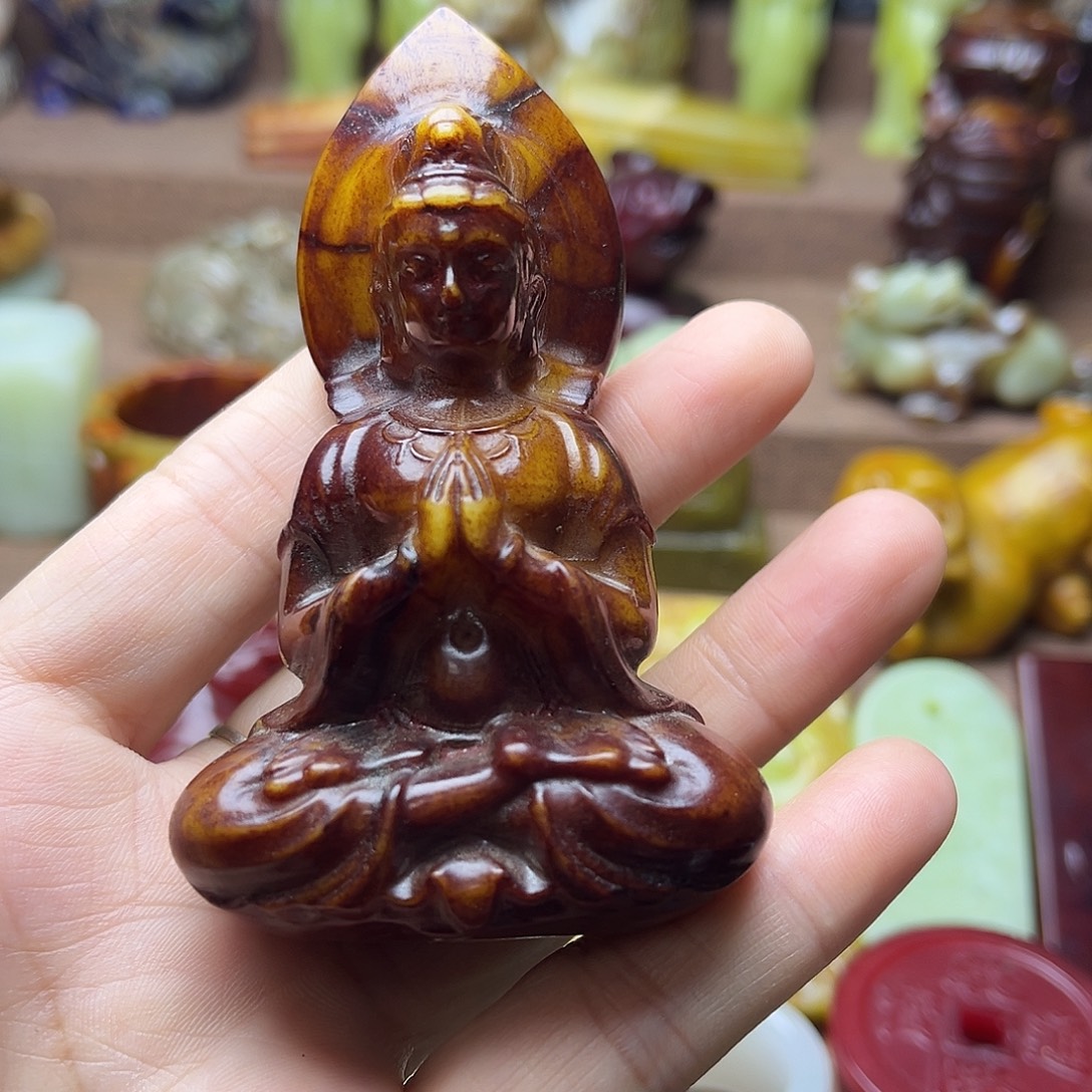 白玉菩提吊坠98。。