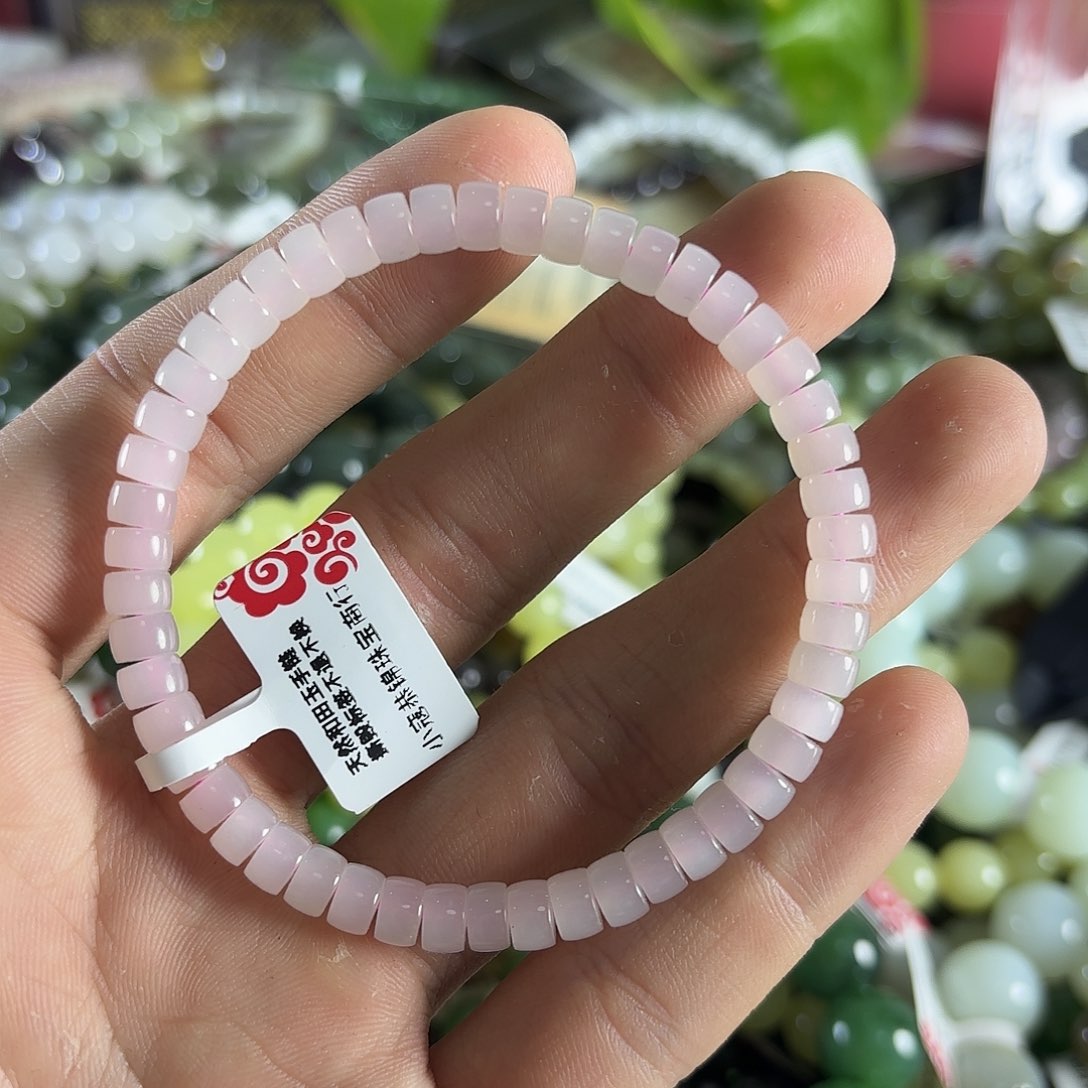 和田玉手链未镶嵌51