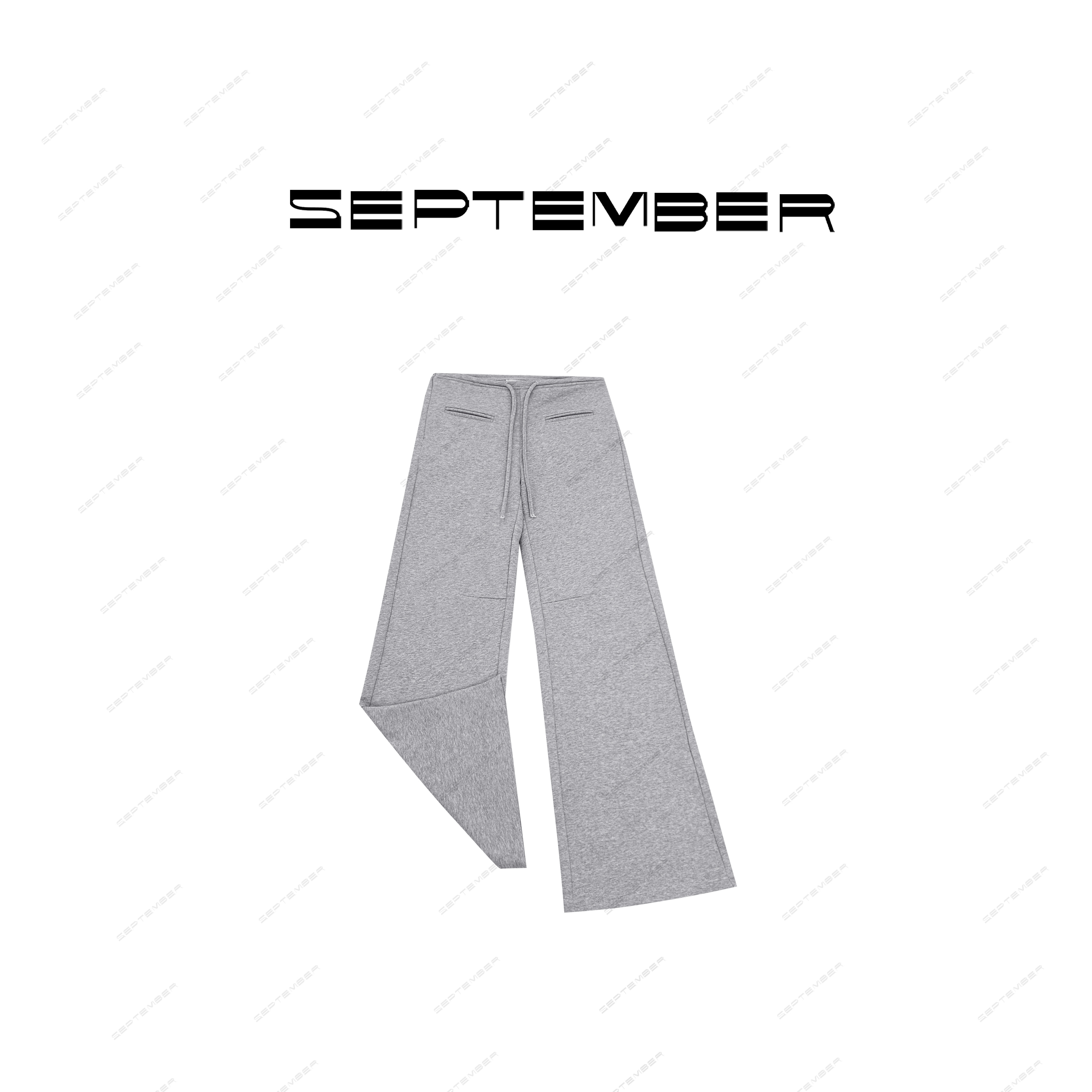 秋冬新款断码捡漏.【冬日空气】空气层抽绳直筒运动长裤卫裤 4046