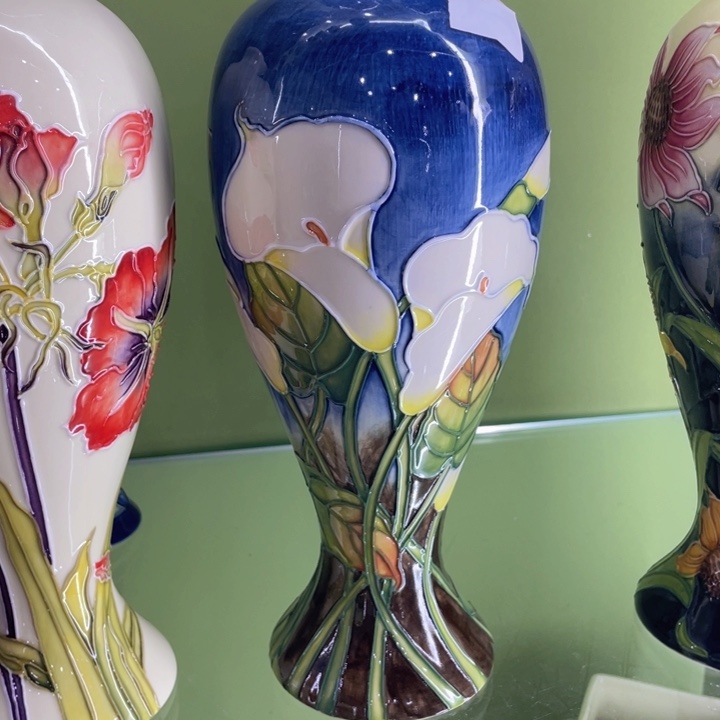 常***顺陶瓷马蹄莲花瓶陶瓷