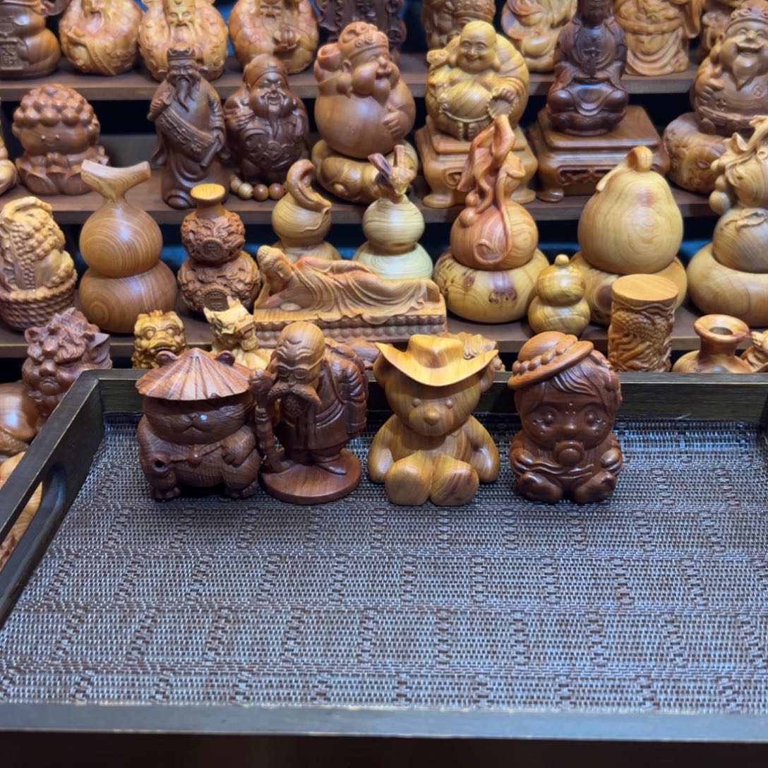 j***k柏木（崖柏）手把件